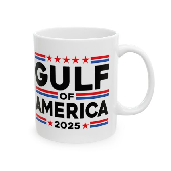 Gulf of America Ceramic Mug - 11oz & 15oz - Perfect for Patriotic Celebrations