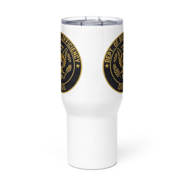 DOGE Travel mug with a handle - Image 3