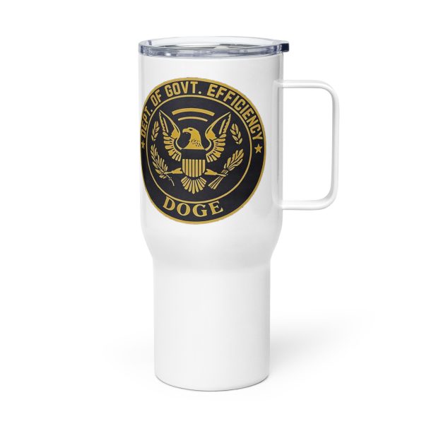 DOGE Travel mug with a handle