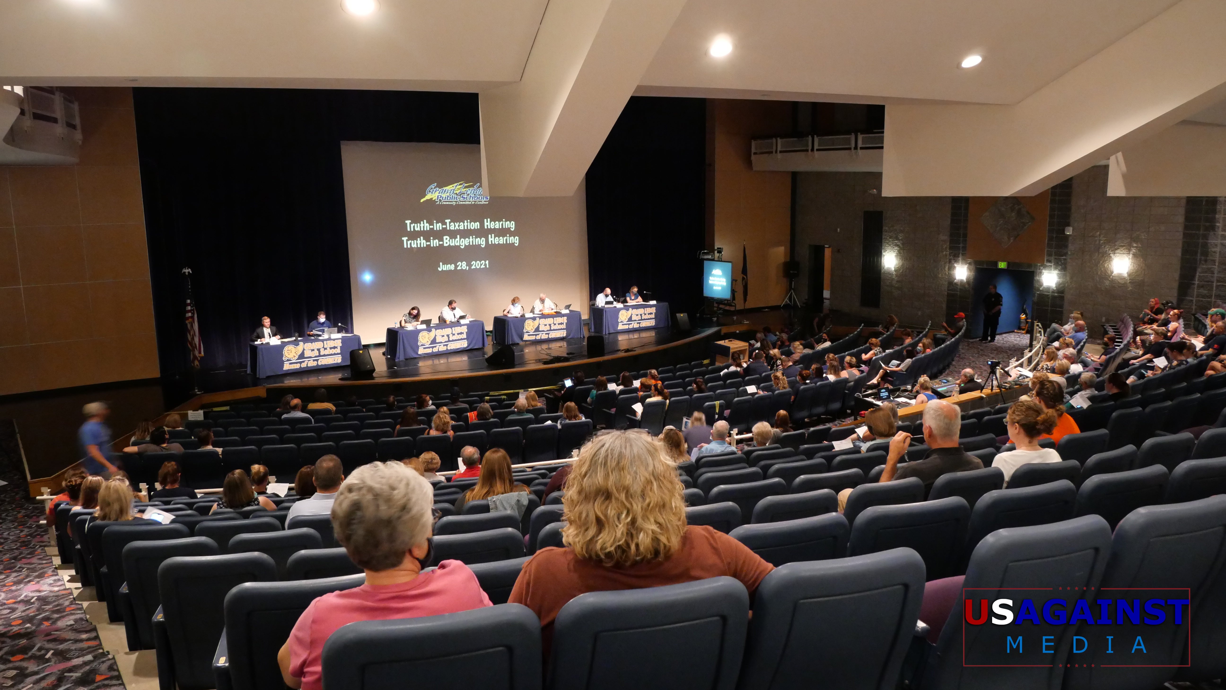 HOLD THE LINE Grand Ledge School Board 3